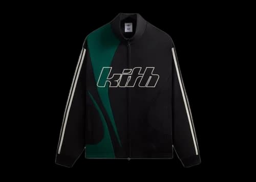 Kith x adidas Football Track Jacket Black