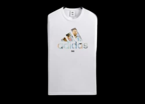 Kith x adidas Messi Football Graphic Tee White