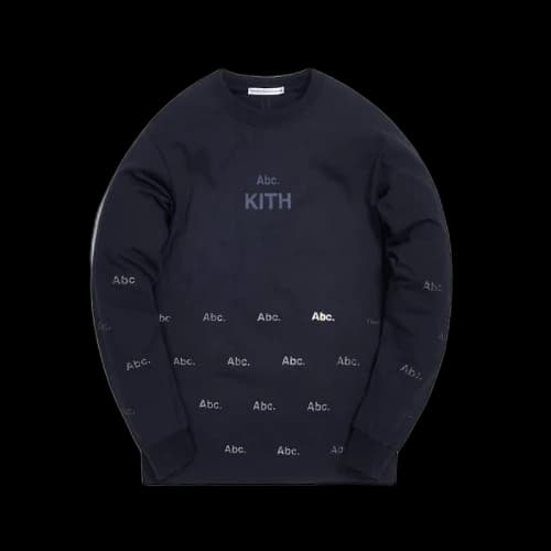 Kith x Advisory Board Crystals Diagram L/S Tee Black