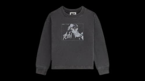 Kith x Capcom Kids Chun Li Vintage Tee Black