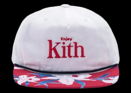 Kith x Coca-Cola Floral Cap White/Red