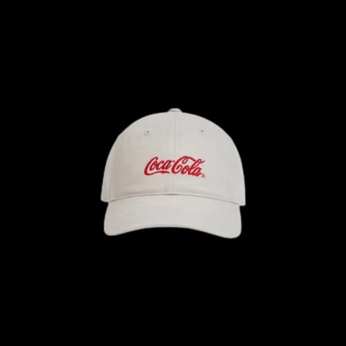 Kith x Coca-Cola Logo Cap Sand
