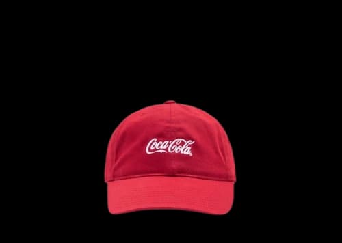 Kith x Coca-Cola Script Cap Red