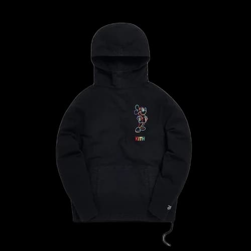 Kith x Disney Seersucker Harrison Pullover Black