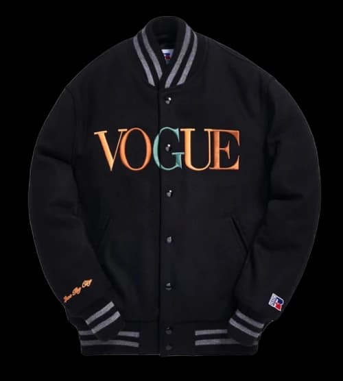 Kith x Golden Bear x Vogue Varsity Soho Jacket Black