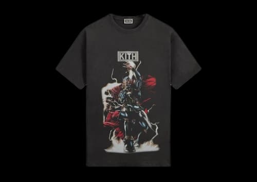 Kith x Marvel Thor Vintage Tee Black