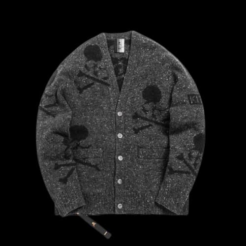 Kith x mastermind WORLD Knit Cardigan Black