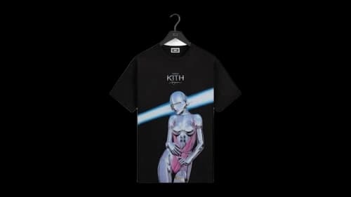 Kith x Nanzuka Gallery Sorayama Sexy Robot Tee Black