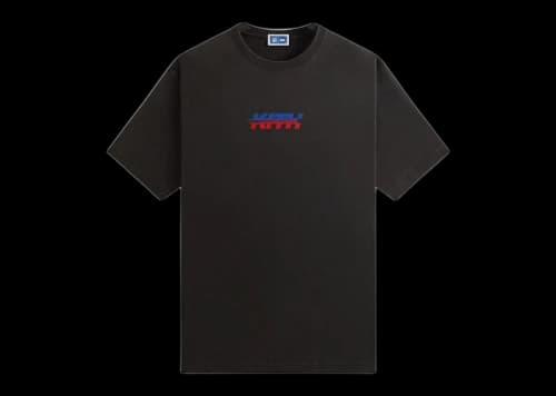 Kith x New York Rangers Hat Trick Vintage Tee Black