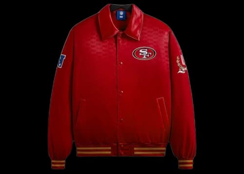 Kith x NFL 49ers Satin Bomber Jacket Dalle