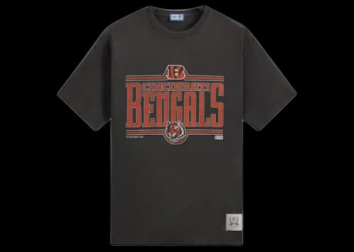 Kith x NFL Bengals Vintage Tee Black