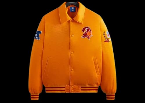 Kith x NFL Buccaneers Satin Bomber Jacket Cone