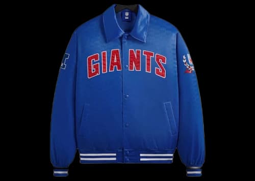 Kith x NFL Giants Satin Bomber Jacket Current