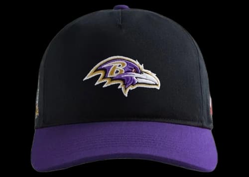 Kith x NFL Ravens '47 Hitch Snapback Black