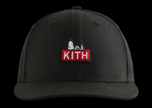 Kith x Peanuts 59Fifty Low Profile Fitted Black