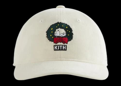 Kith x Peanuts Corduroy Adjustable Cap Sandrift