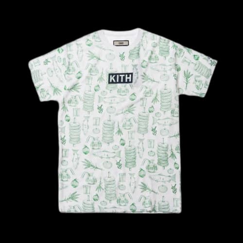Kith x Sadelles All Over Tee White