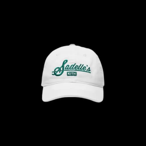 Kith x Sadelles Logo Cap White