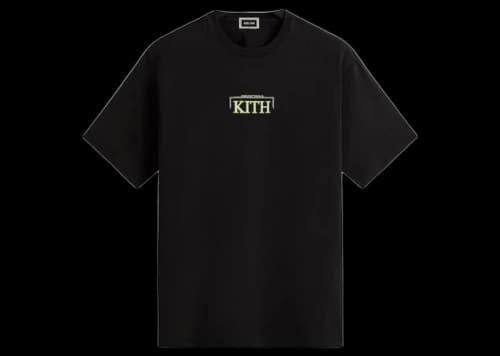 Kith x STAR WARS Green Glow Vintage Tee Black PH