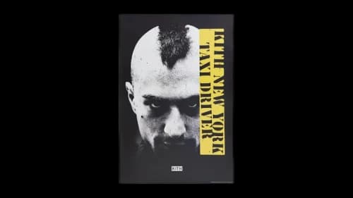 Kith x Taxi Driver Travis Bickle Poster Multi
