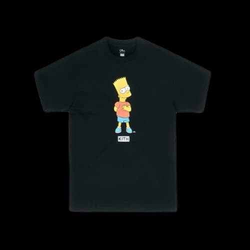 Kith x The Simpsons Bart Tee Black