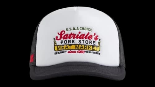 Kith x The Sopranos Satriale's Nolan Trucker Hat Black