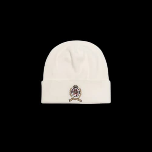 Kith x Tommy Hilfiger Crest Beanie Snow White