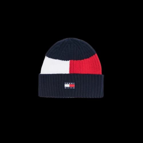 Kith x Tommy Hilfiger Flag Beanie Navy