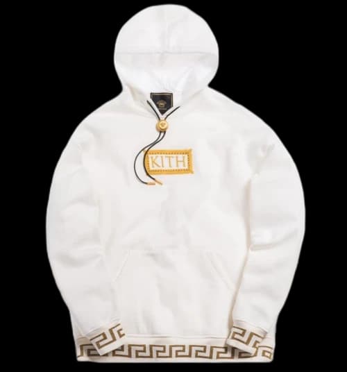 Kith x Versace Bolo Hoodie Off-White