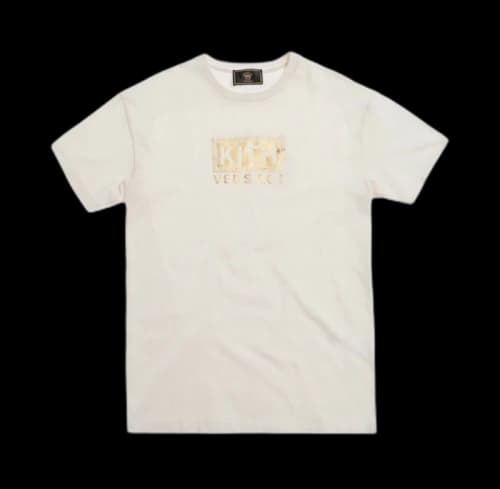 Kith x Versace Greek Key Tee Off-White