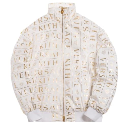Kith x Versace Monogram Track Jacket White