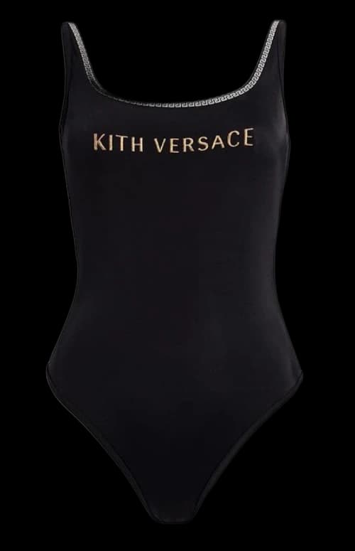 Kith x Versace Women's One Piece Swimsuit Black