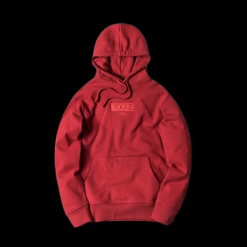 Kith x Vogue Hoodie Pompeian Red