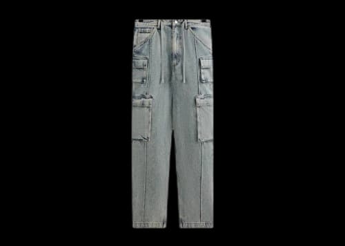 Kith Zane Denim Cargo Pant Cameron Wash