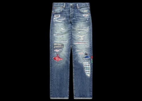 Levis x CLOT 501 Jeans Indigo Blue
