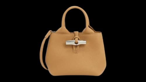 Longchamp Le Roseau XS Tote Camel