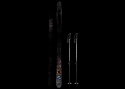 Louis Vuitton Alpes Skis R98007 Black
