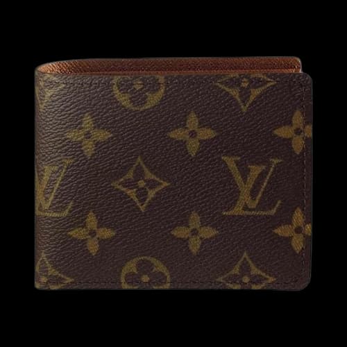 Louis Vuitton Billfold Wallet Monogram Brown