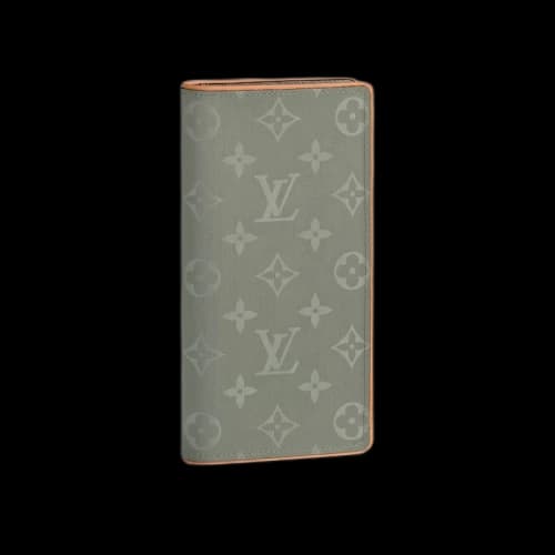 Louis Vuitton Brazza Wallet Monogram Grey