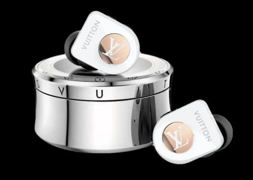 Louis Vuitton Horizon Wireless Earphones QAB120 White