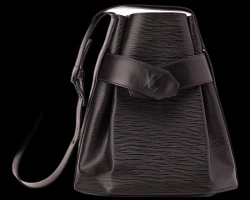 Louis Vuitton Sac D'Epaule Epi PM Black