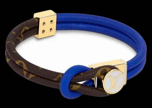 Louis Vuitton x NBA Loop It Bracelet Blue