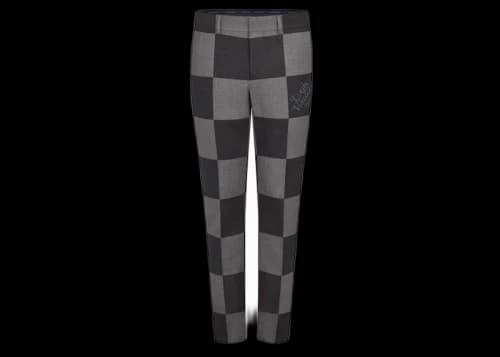 Louis Vuitton x Nigo Giant Damier Cigaret Pants Gris
