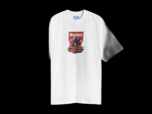 Market Bullrider T-Shirt White