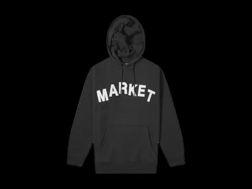Market Community Garden Hoodie Black