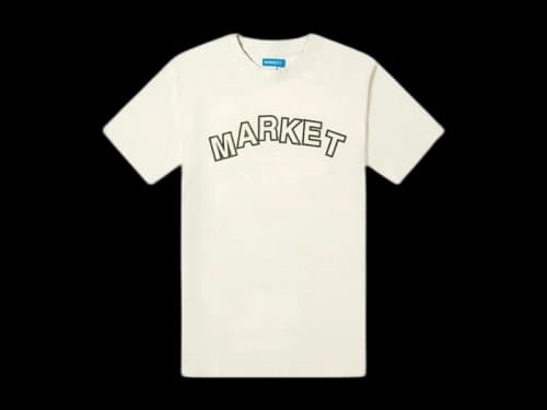 Market Community Garden T-Shirt Ecru