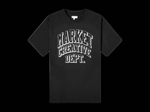 Market Creative Dept Arc T-Shirt Black