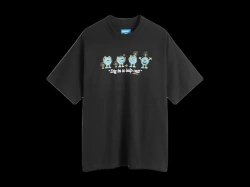 Market Dig In T-Shirt Black