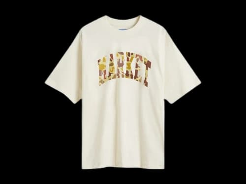 Market Duck Camo Arc T-Shirt Ecru
