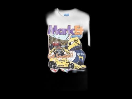 Market Express Racing T-Shirt White